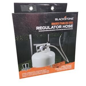 New Blackstone Braided Stainless Steel Propane Regulator Hose Outdoor Cooking